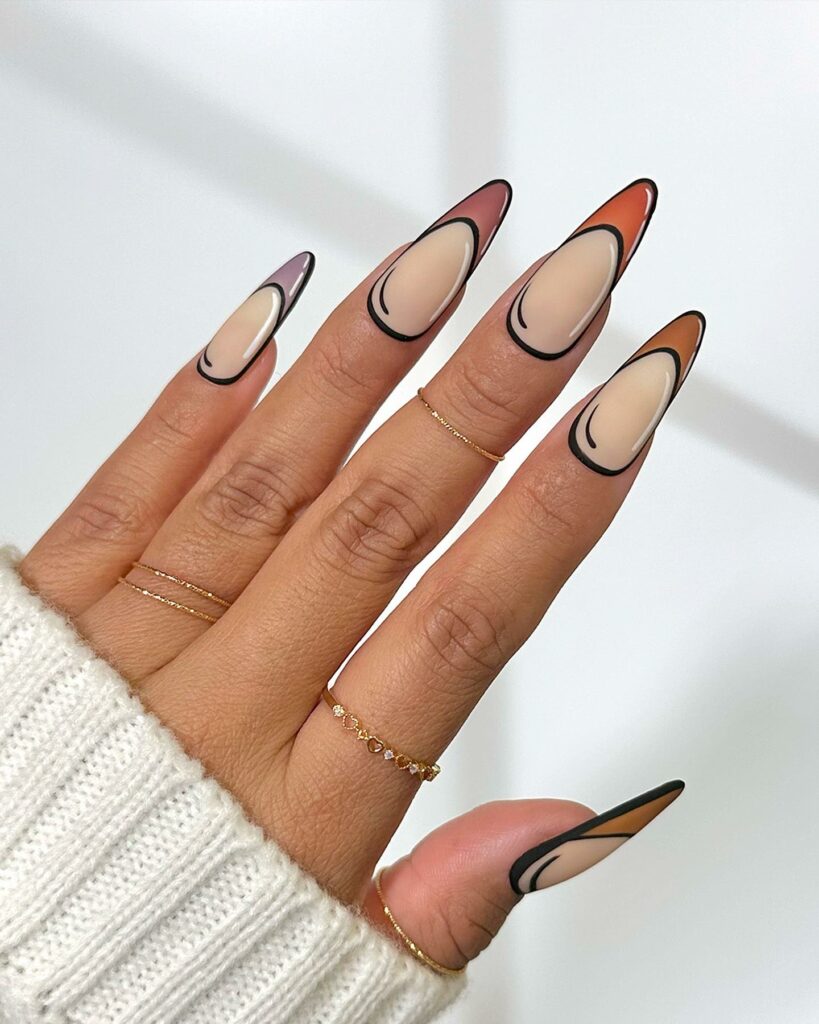44 Latest Pop Art Nail Designs To Try In 2024! 11 Almond Shaped Pop Art Nail Extravaganza