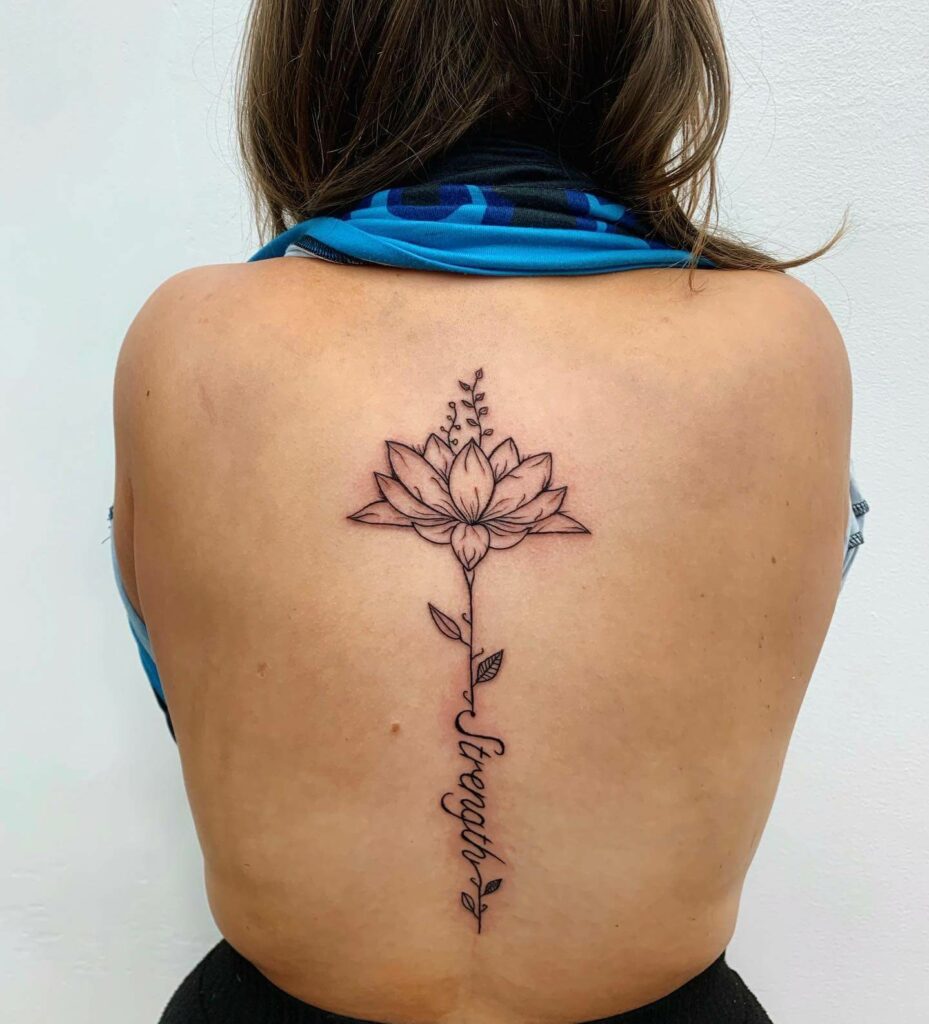 11+ Stronger Tattoo Ideas That Will Blow Your Mind! 14 Resilience As Lotus Tattoo