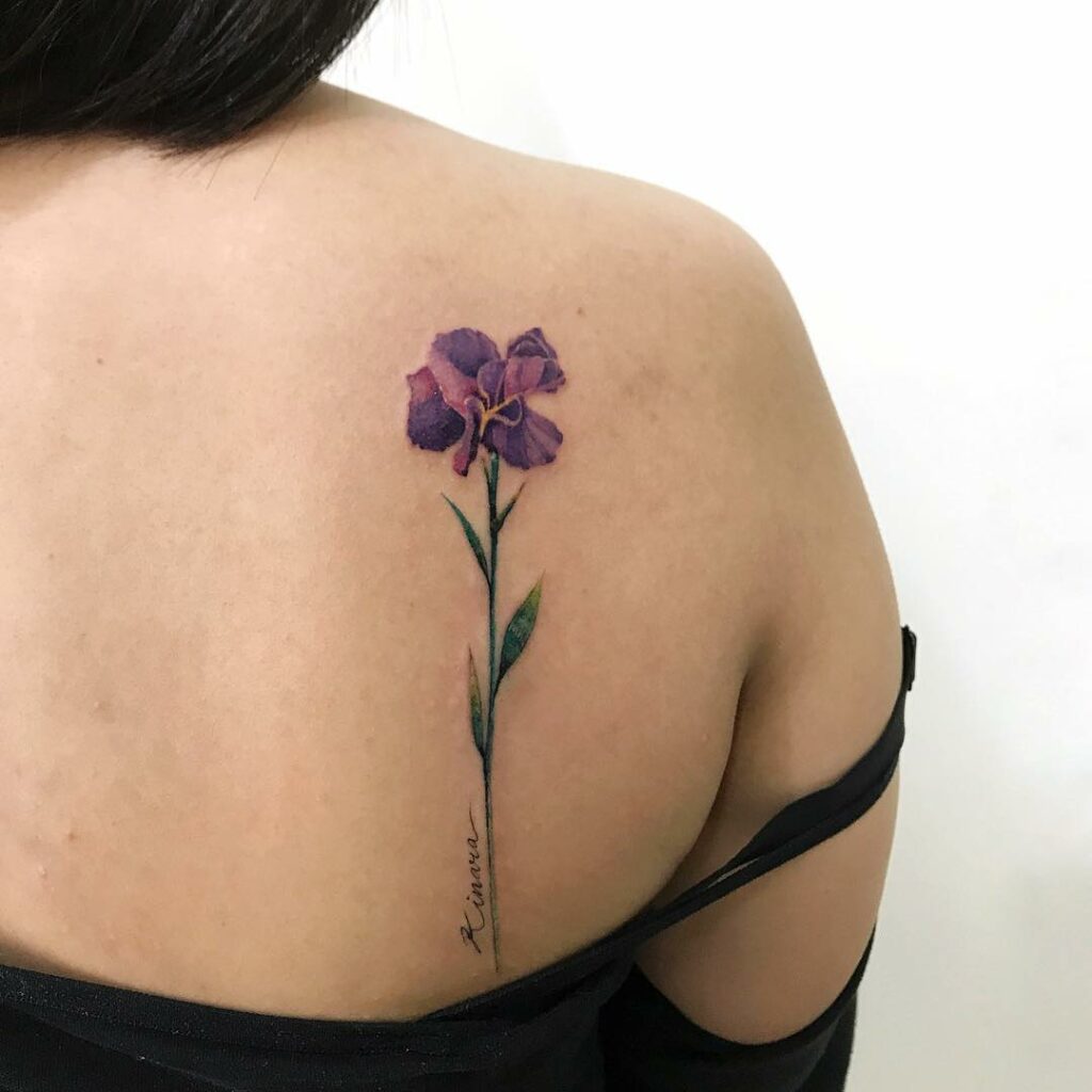 AMAZING ORCHID TATTOOS + THEIR COOL MEANINGS 12 Pink Orchid Tattoos