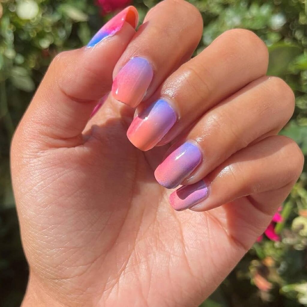 Discover 35 Purple Ombre Nail Designs To Try in 2024 35 Builder Gel Beautiful Ombré