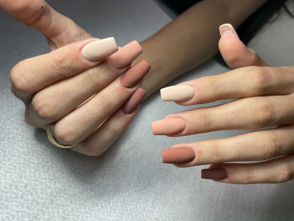 Find Your Style with 28 Beige Nail Designs of 2024 35 Light Beige Mani Nail Art, Matte Finish