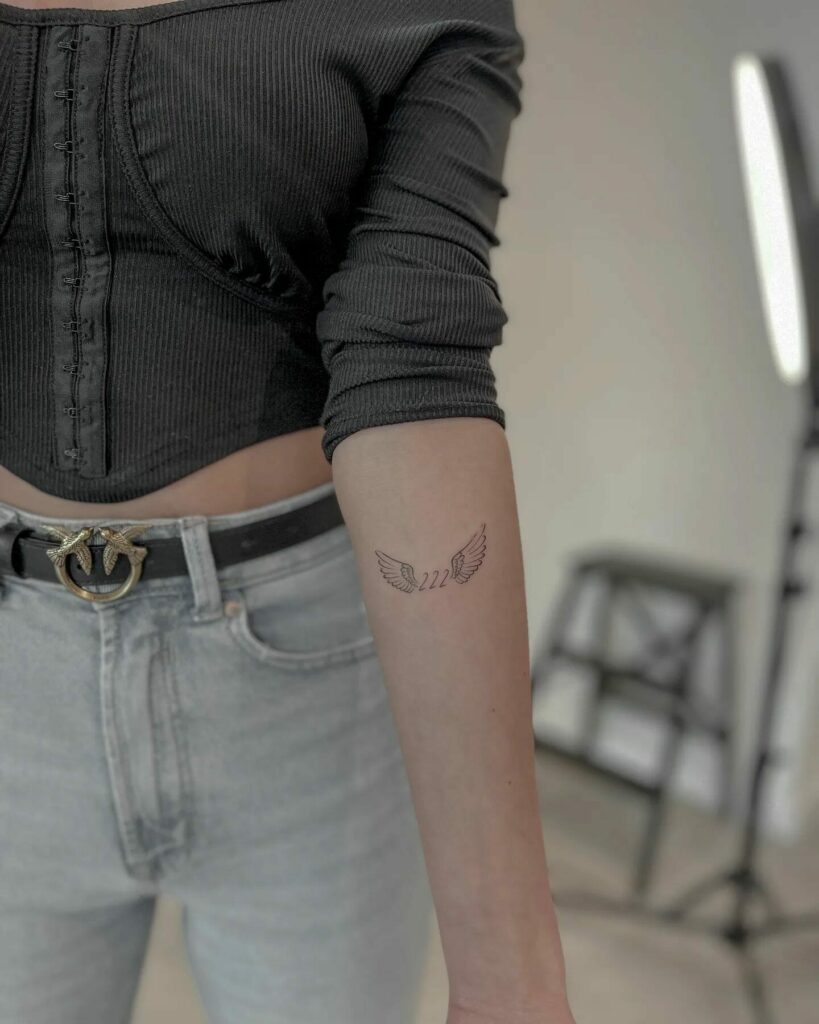 11+ 222 Tattoo Ideas That Will Blow Your Mind! 10 222 Tattoo Ideas