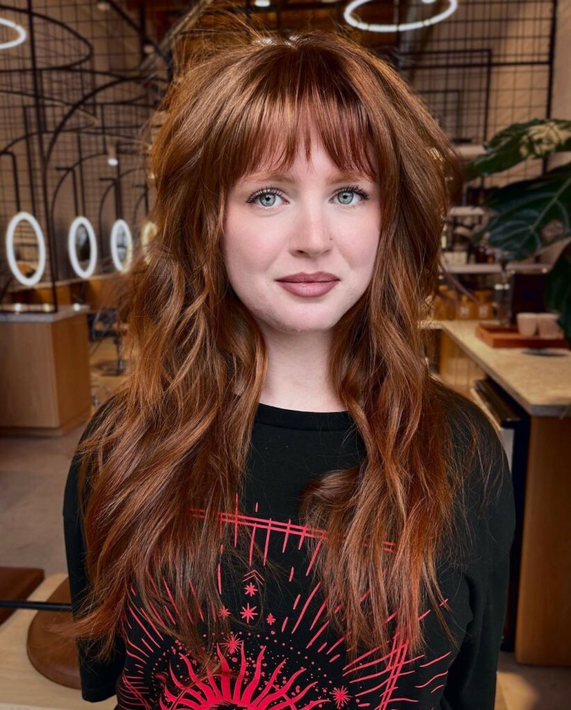25 Long Layers With Curtain Bangs Hair Ideas to Try in 2024 34 Long Shag Plus Curtain Bangs