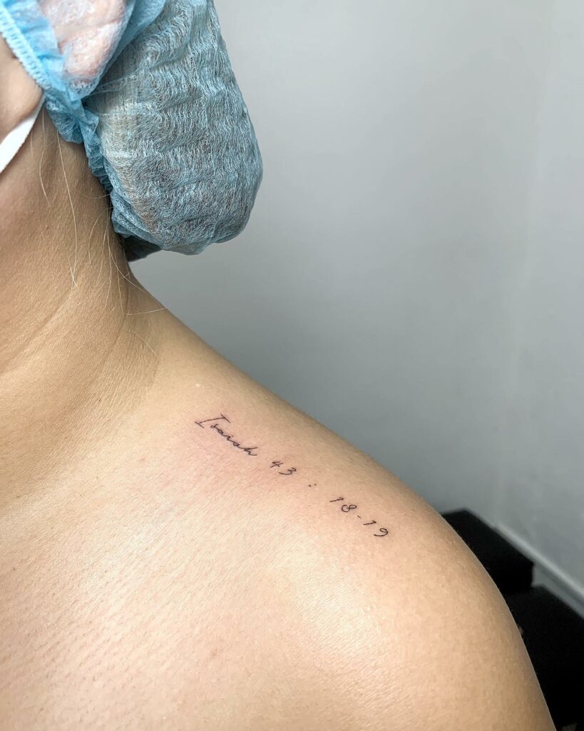 20+ Amazing Scripture Tattoos for Women 23 Bible Verse Tattoo