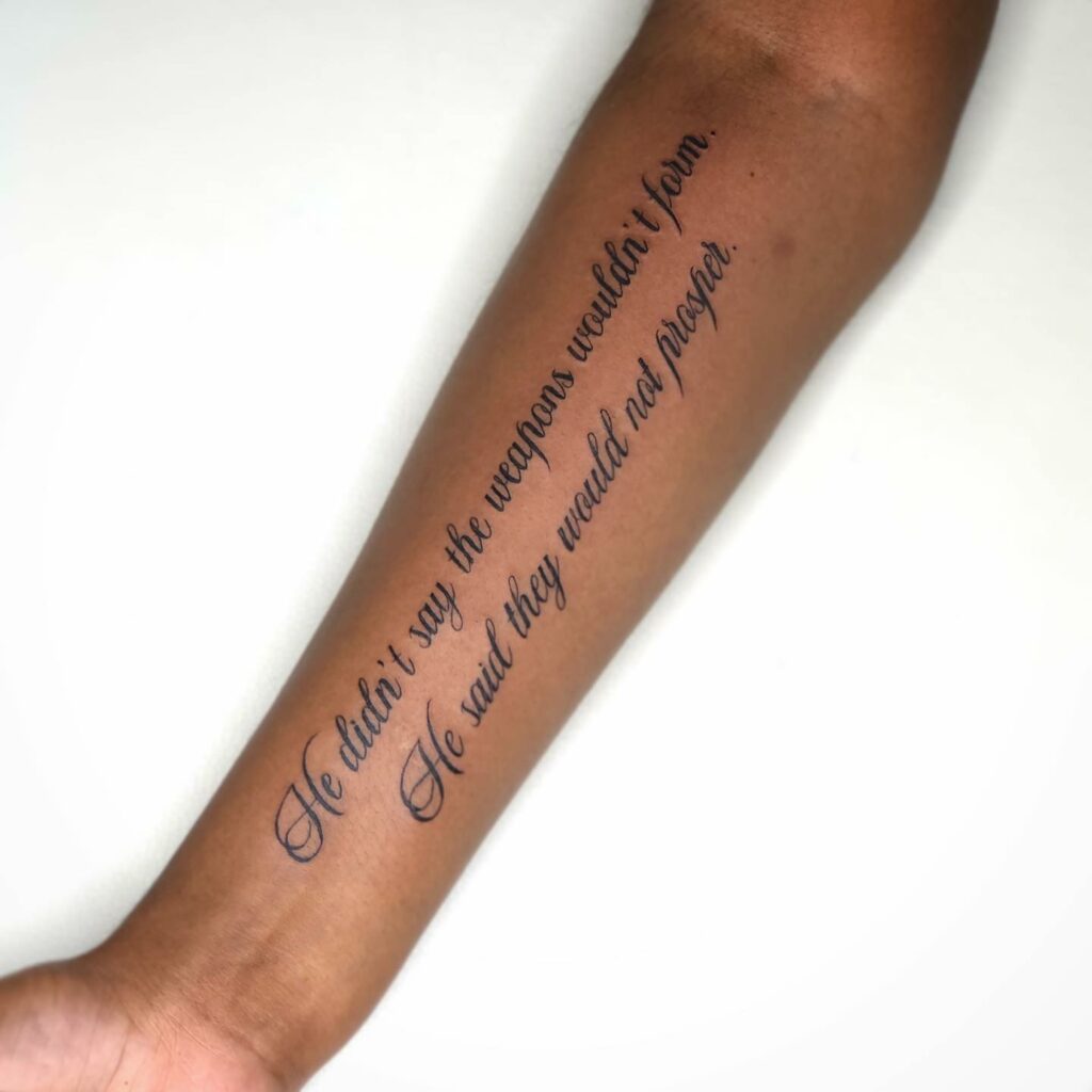 20+ Amazing Scripture Tattoos for Women 21 Bible Verse Tattoo