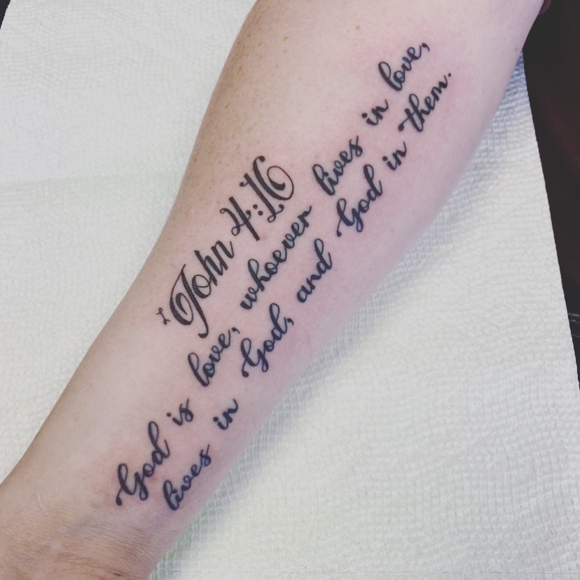 20+ Amazing Scripture Tattoos for Women 22 Bible Verse Tattoo