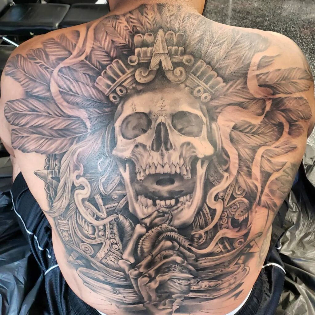 12 Best Aztec Tattoo Ideas In 2024 17 Aztec Back Tattoos