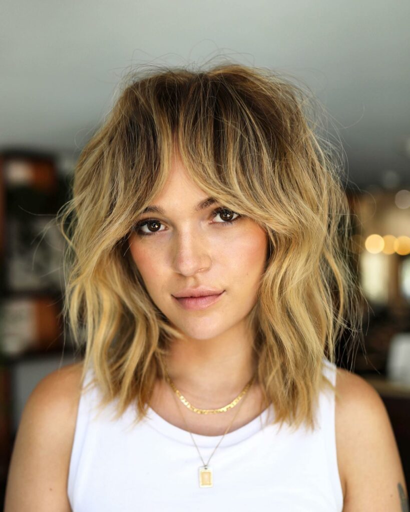 25 Long Layers With Curtain Bangs Hair Ideas to Try in 2024 26 Shoulder Length Hair