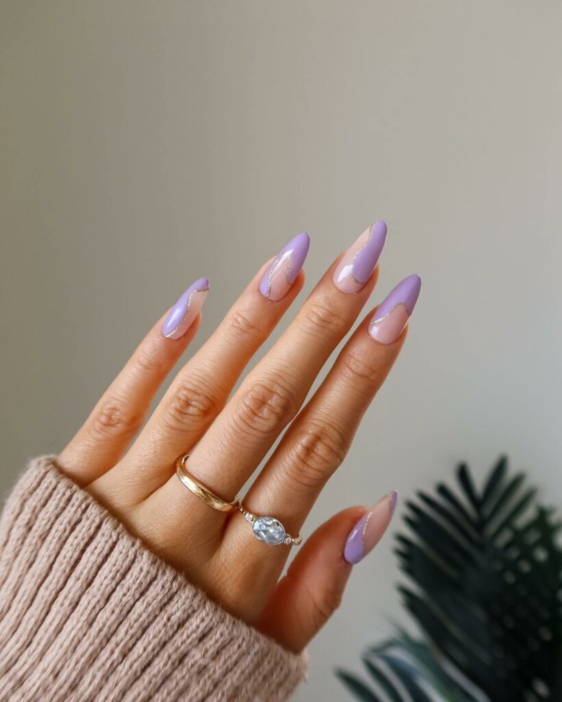 30 Latest Pink And Purple Nail Designs To Try In 2024! 14 Pink And Purple Abstract Nails