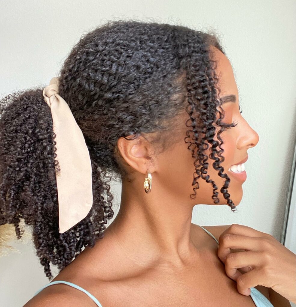 25 Natural Hairstyles Ideas to Embrace Your Authenticity in 2024 34 Elegant Low Bun