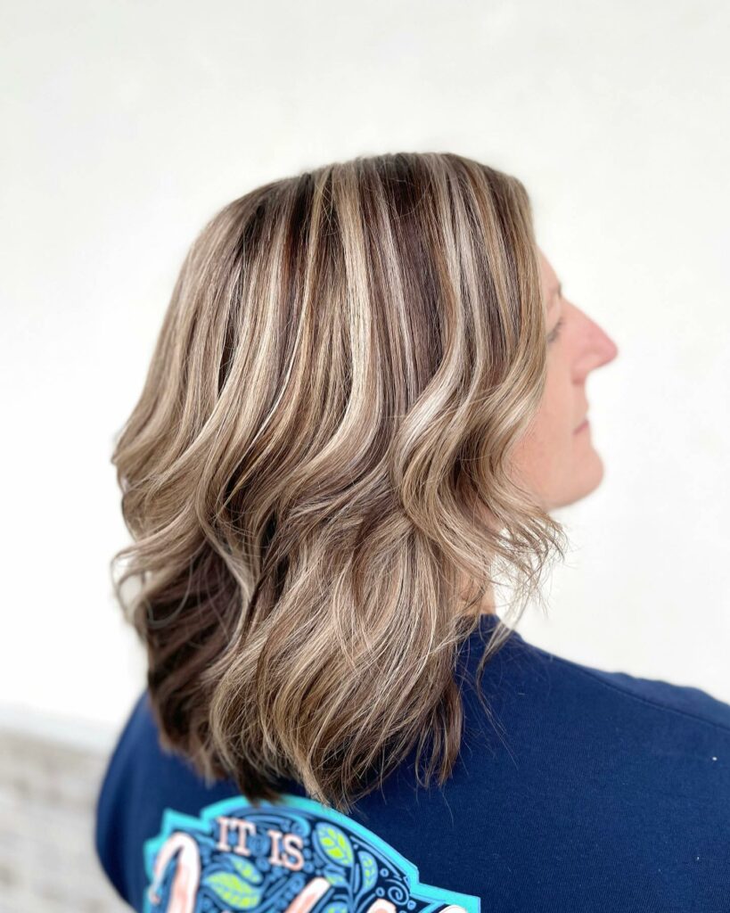 44 Trendy Blonde Highlights On Brown Hair Ideas to Try in 2024 46 Medium Brown with Honey-Beige Highlights