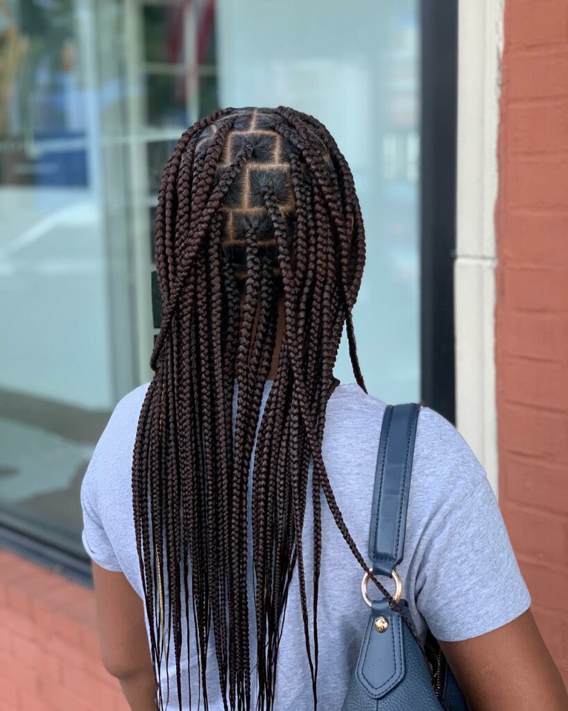 35 Micro Braids Ideas to Elevate Your Hairstyle in 2024 36 Medium-Length Box Braids