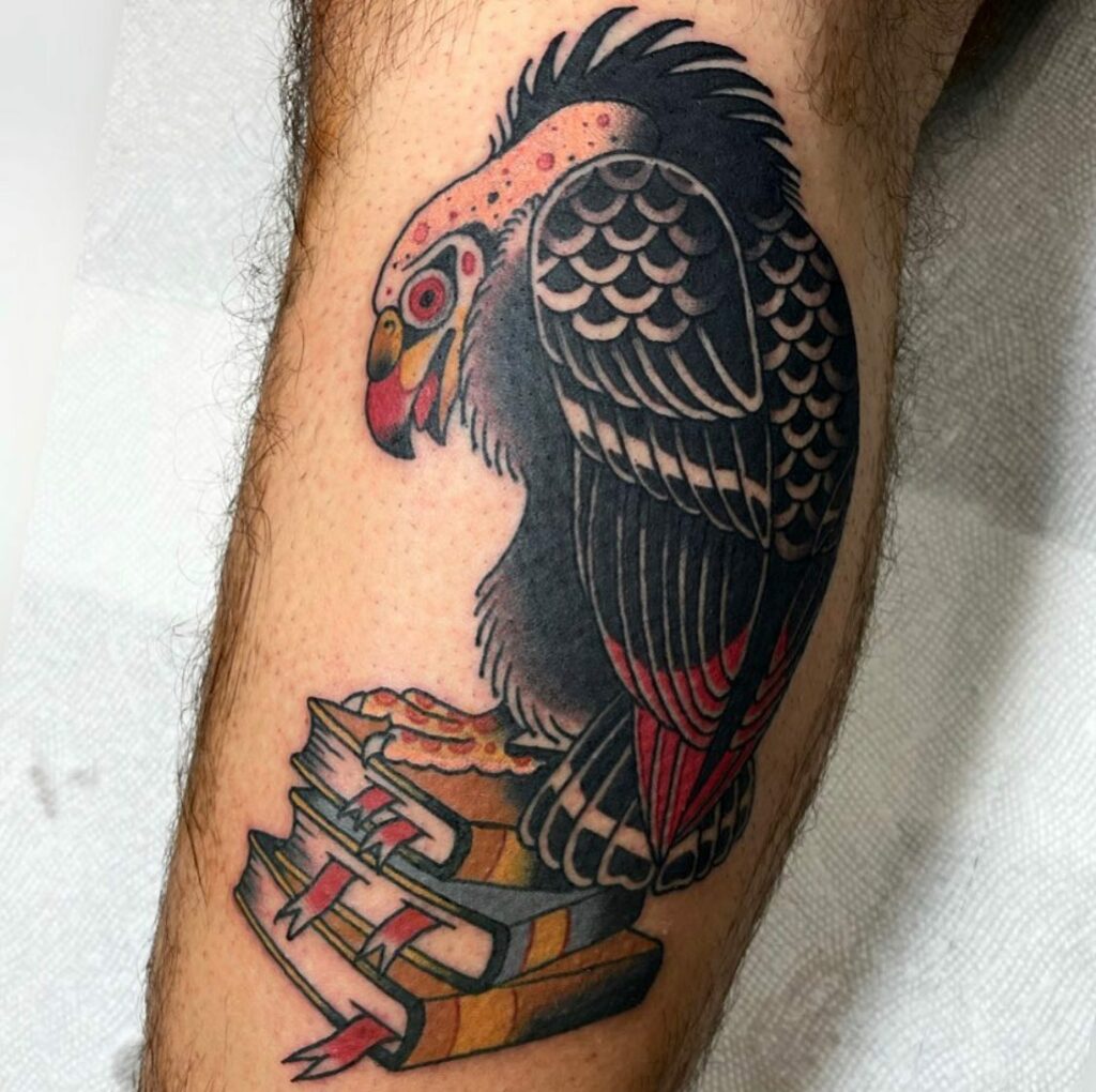 BEAUTIFUL BIRD TATTOO DESIGN YOU NEED TO SEE IN 2024 17 Vulture Tattoos