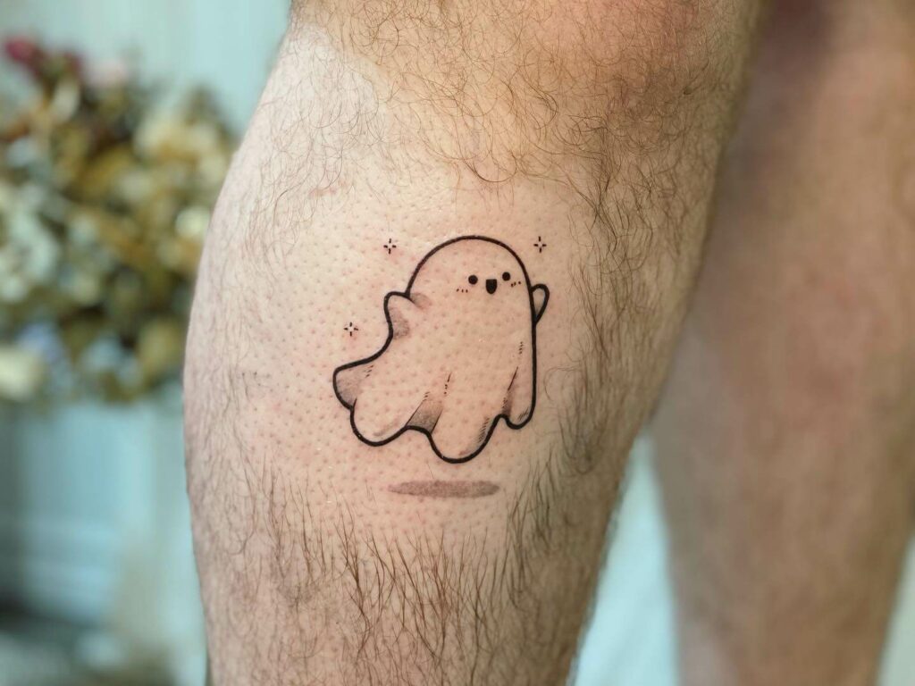 11 Ghost Tattoo Ideas for 2024 19 Happy Ghost Tattoo Designs