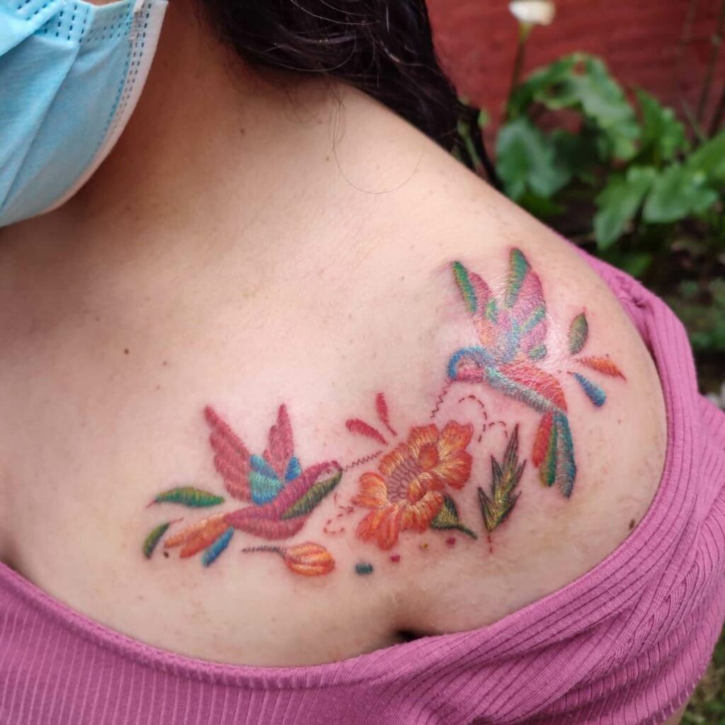 11+ Mexican Embroidery tattoo Ideas That Will Blow Your Mind! 13 The Sweetie-pie That Lasts Forever Tattoo