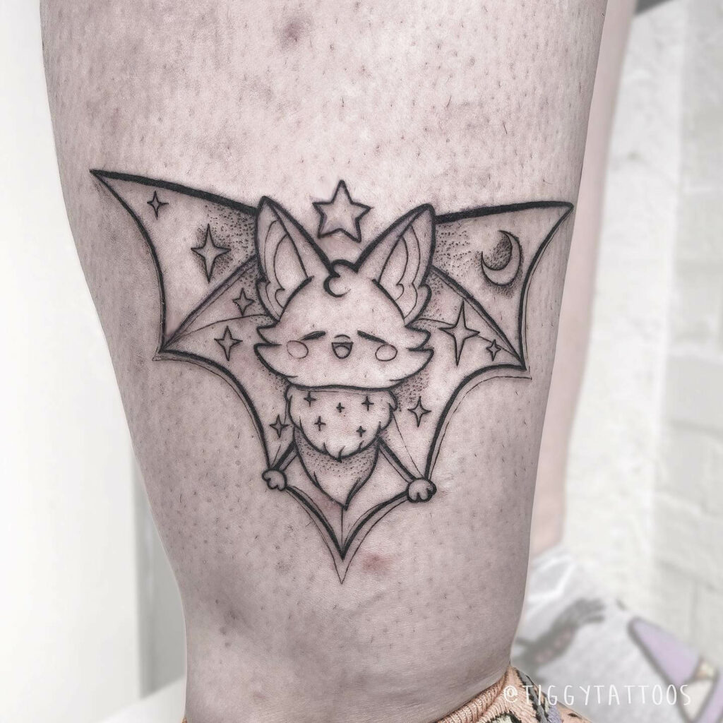 33 Halloween Tattoo Ideas for 2024 46 Halloween Bat Tattoo