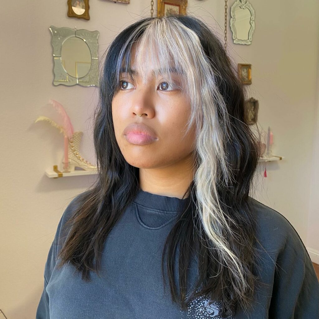 24 Stylish E-Girl Hair Ideas to Experiment with in 2024 31 Skunk Hair