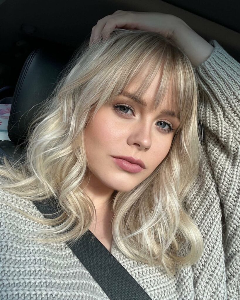45 Wispy Long Curtain Bang Hairstyles to Try in 2024 40 Wispy Thin Bangs