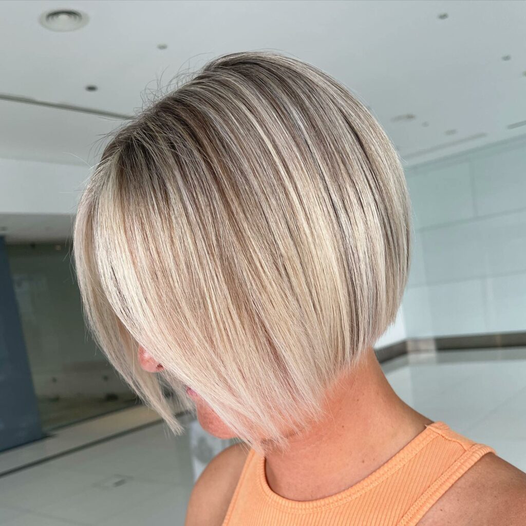 44 Trendy Blonde Highlights On Brown Hair Ideas to Try in 2024 37 Bronde Stacked Bob