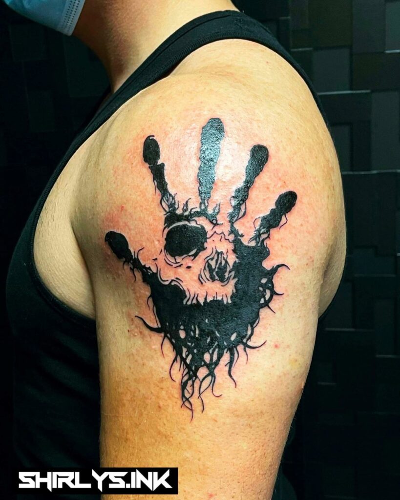 12+ Awesome Skyrim Tattoos To Inspire You in 2024 19 Dark Brotherhood tattoo