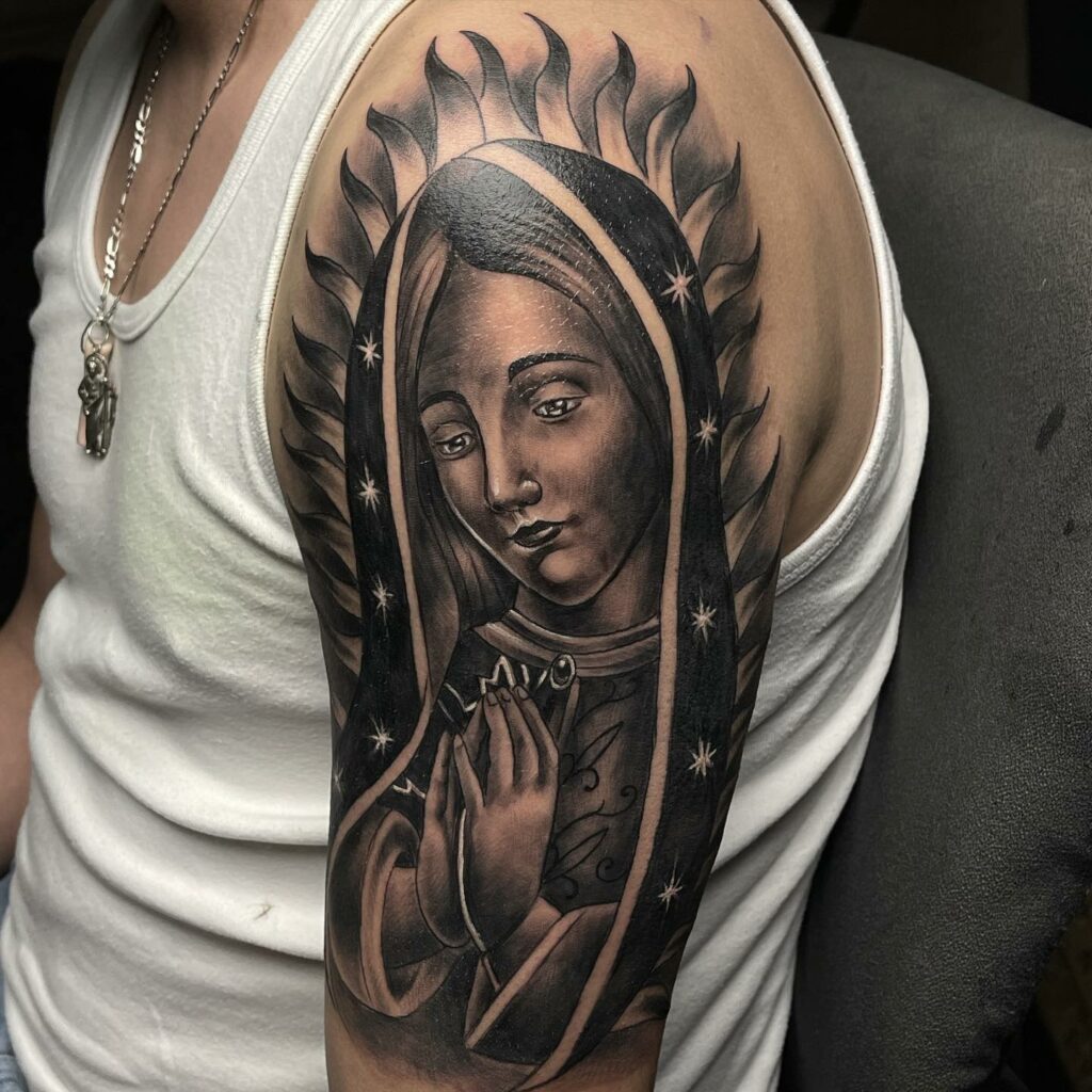 Amazing Virgen De Guadalupe Tattoo Designs To Inspire You In 2024 17 Virgen De Guadalupe Tattoo