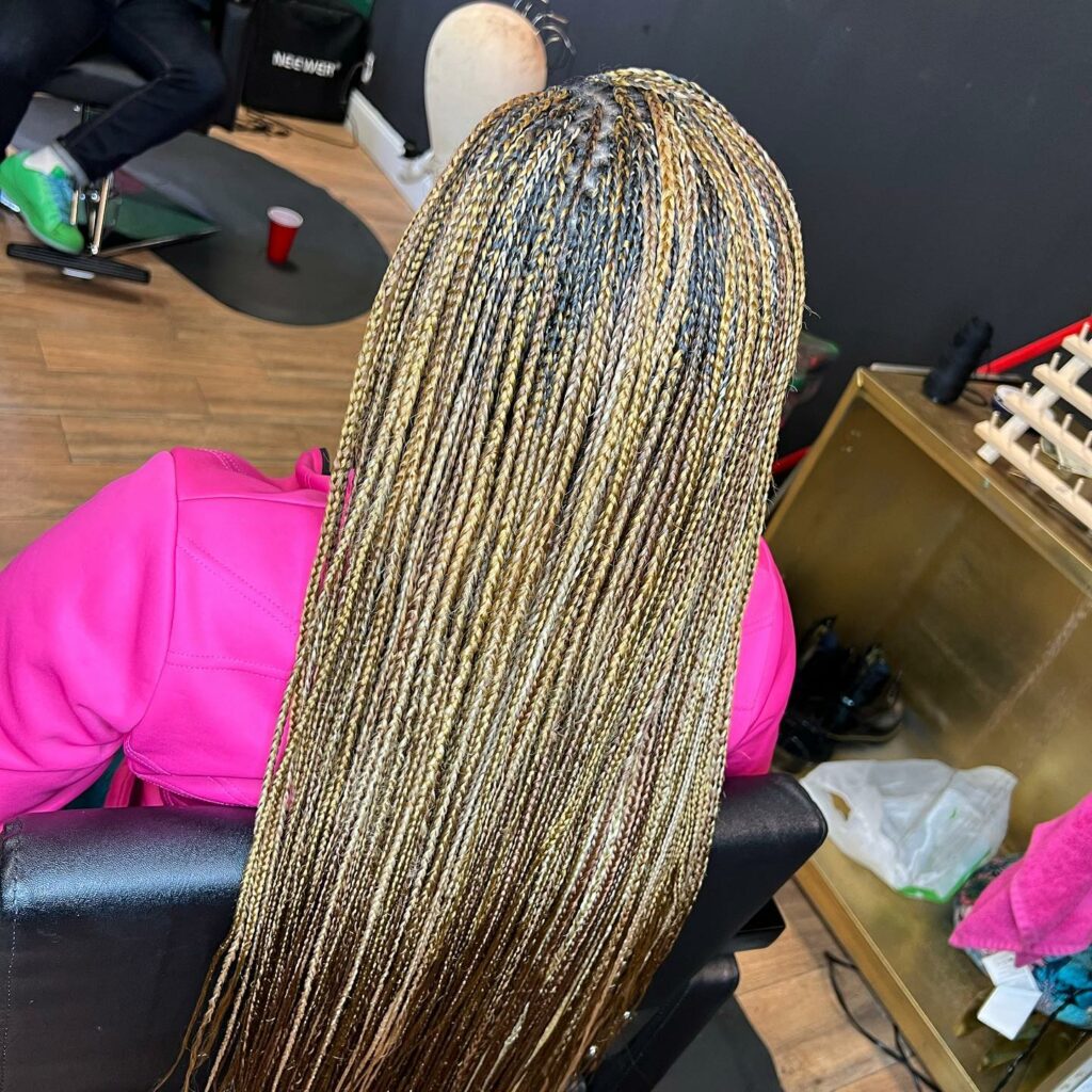 35 Micro Braids Ideas to Elevate Your Hairstyle in 2024 42 Threaded Micro Braids