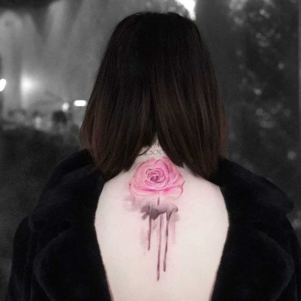 10+ Rose Spine Tattoo Ideas That Will Blow Your Mind! 10 Rose Spine Tattoo