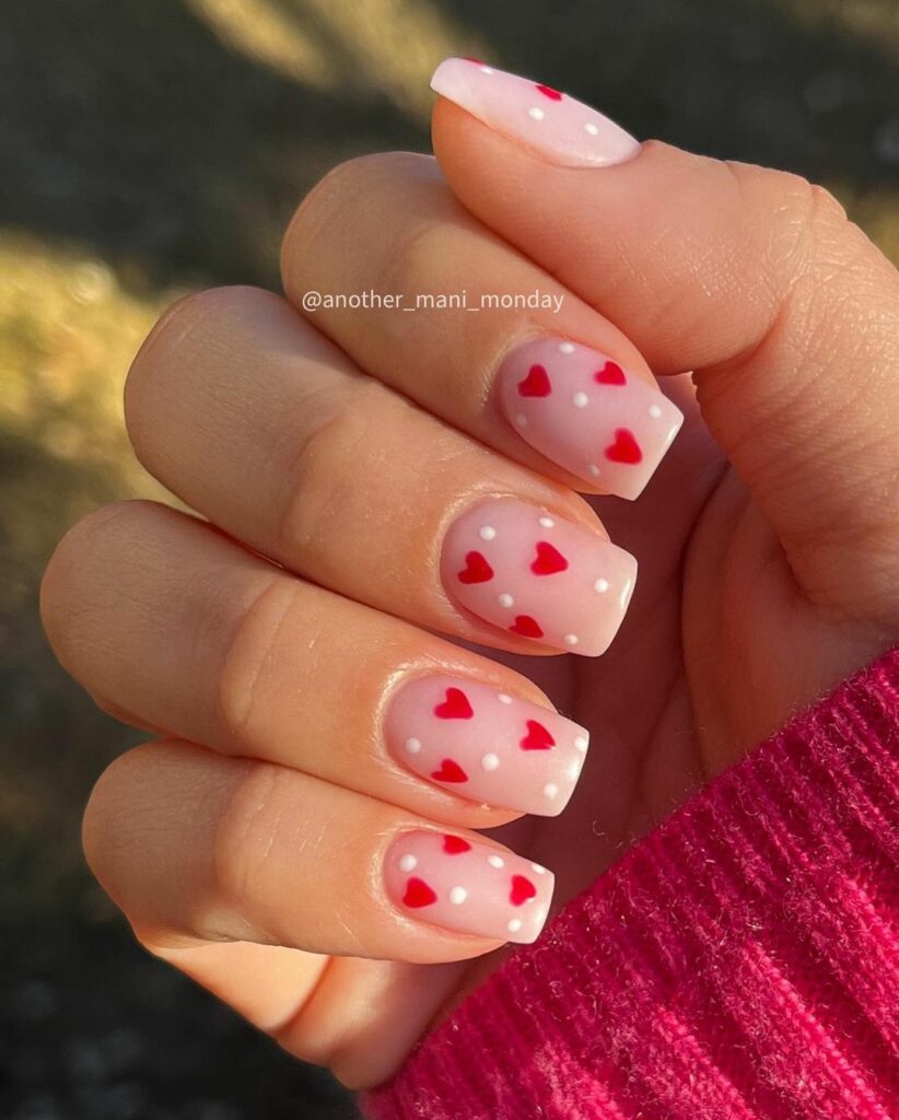 18 Latest Heart Shape Nail Designs To Try For Valentine's Day 2024! 15