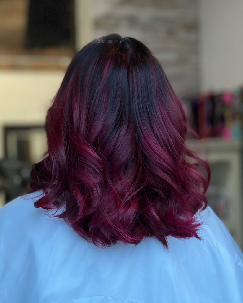 55 Bold Burgundy Dark Red Hair Ideas to Try in 2024 47 Burgundy Meets Violet