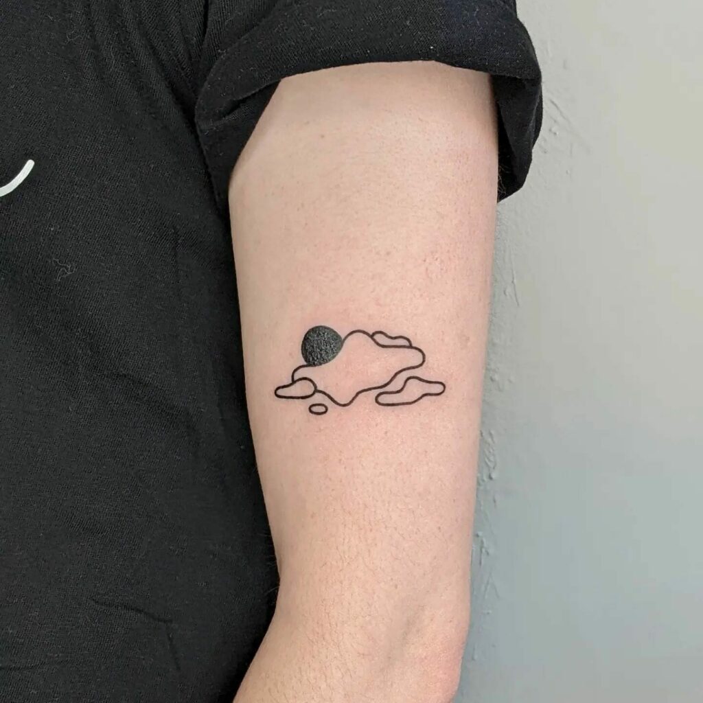21+ Clouds Tattoo Ideas That Will Blow Your Mind! 25 Simple Cloud Tattoo