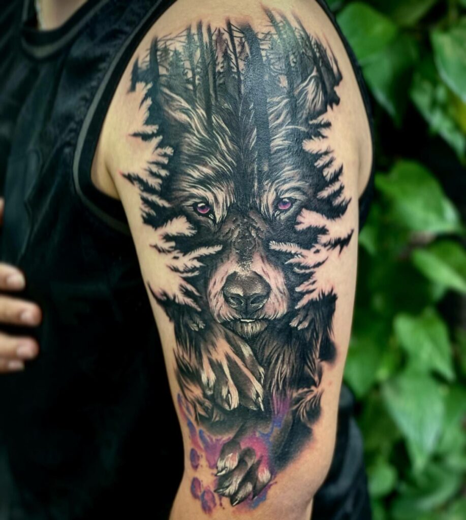 11+ Simple Wolf Tattoo That Will Blow Your Mind! 13 The Wolf Head Tattoo Design