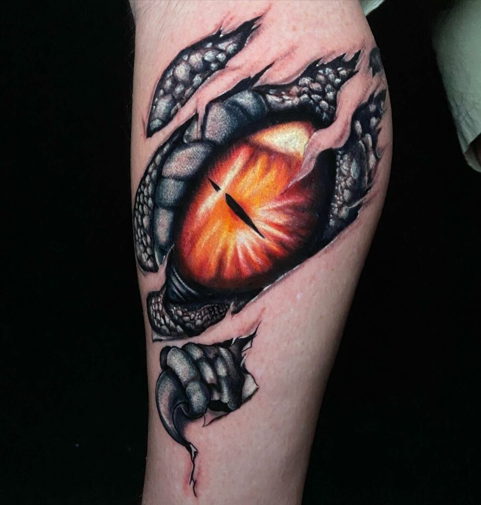 20+ BEST DRAGON TATTOO FOR MEN - UPDATED FOR 2024 29 Dragon Eye Tattoo
