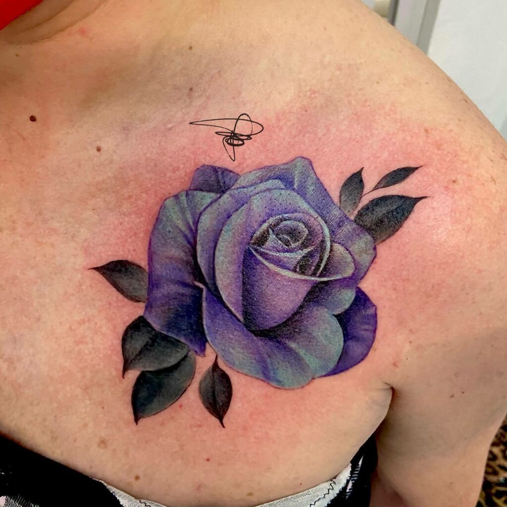 10+ Rose Tattoo On Chest Ideas That Will Blow Your Mind! 16 Realistic Rose Tattoo On Chest