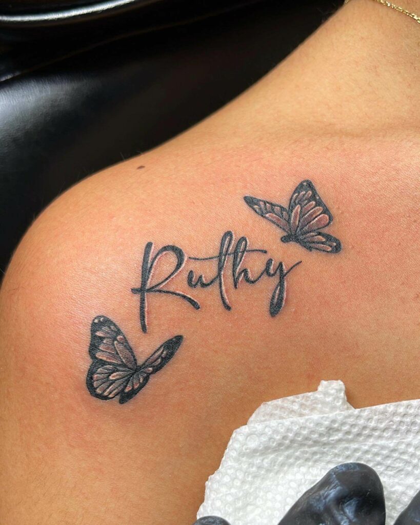 12+ Butterfly Memorial Tattoo Ideas To Inspire You! 16 Best Friend Memorial Tattoo