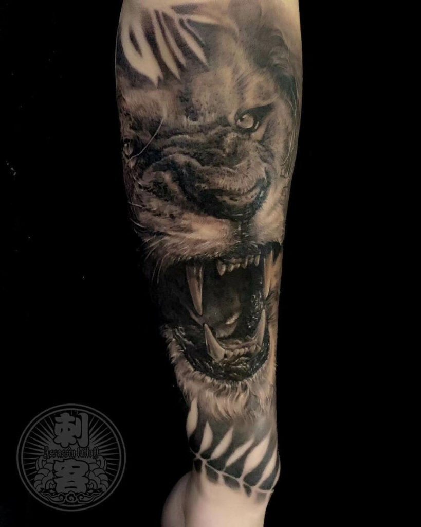 11+ Lion Sleeve Tattoo Ideas That Will blow Your Mind! 15 Female Lion Tattoo