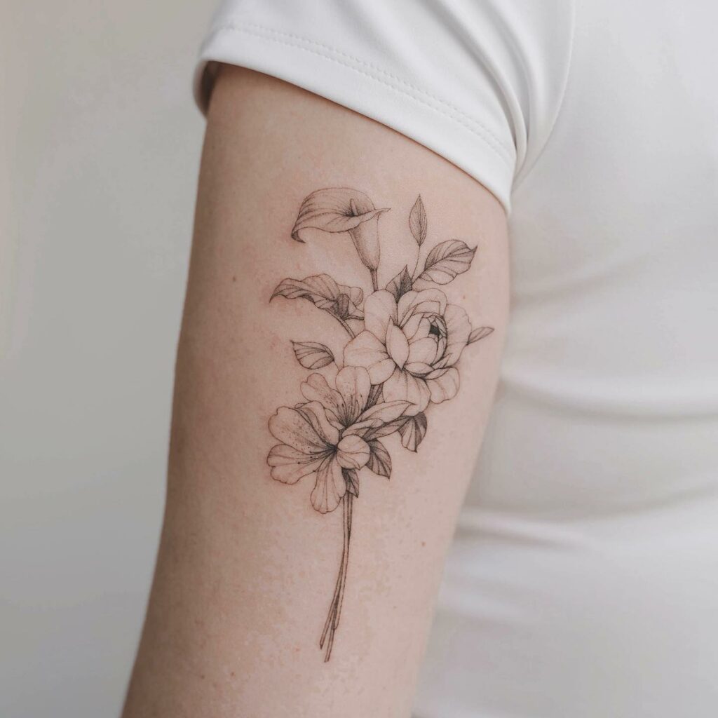 Beautiful Calla Lily Tattoo Ideas with Meanings Updated For 2024 21 White Calla Lily Design
