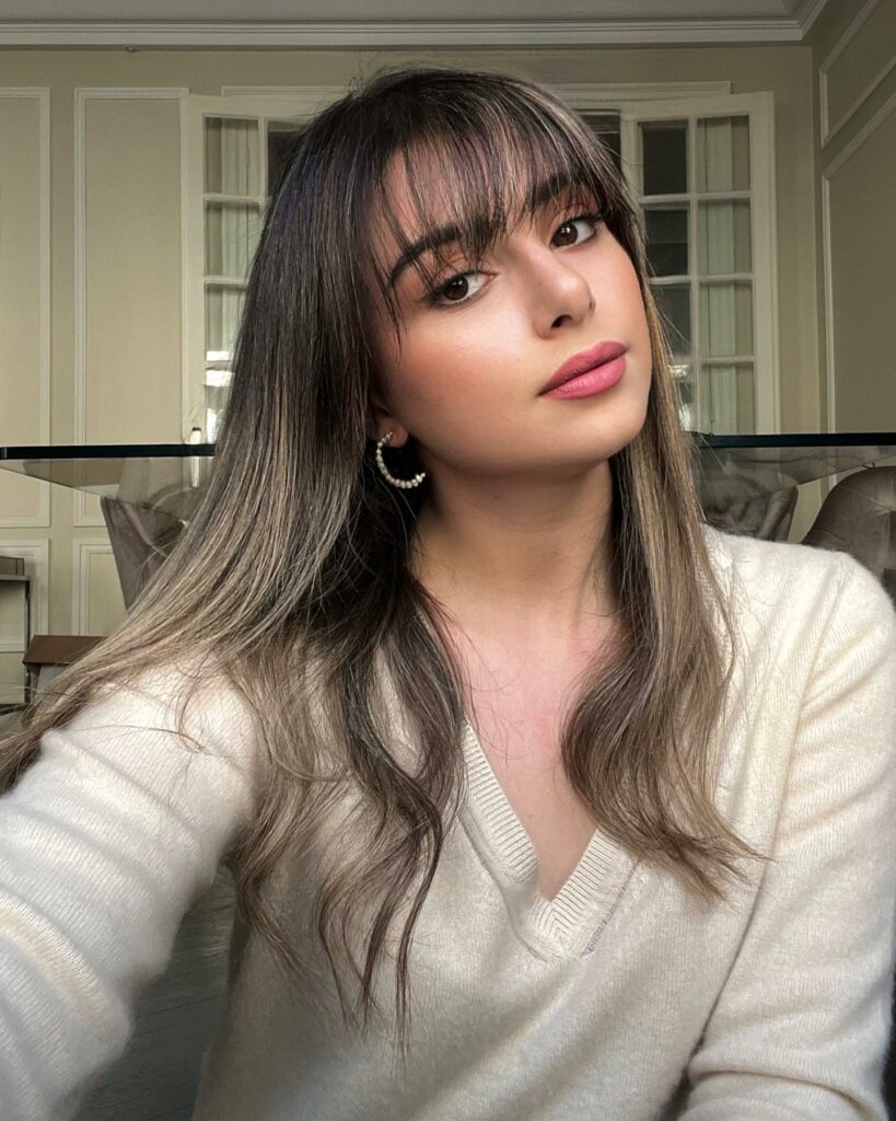 45 Wispy Long Curtain Bang Hairstyles to Try in 2024 28 Wispy Bangs for Thin Hair