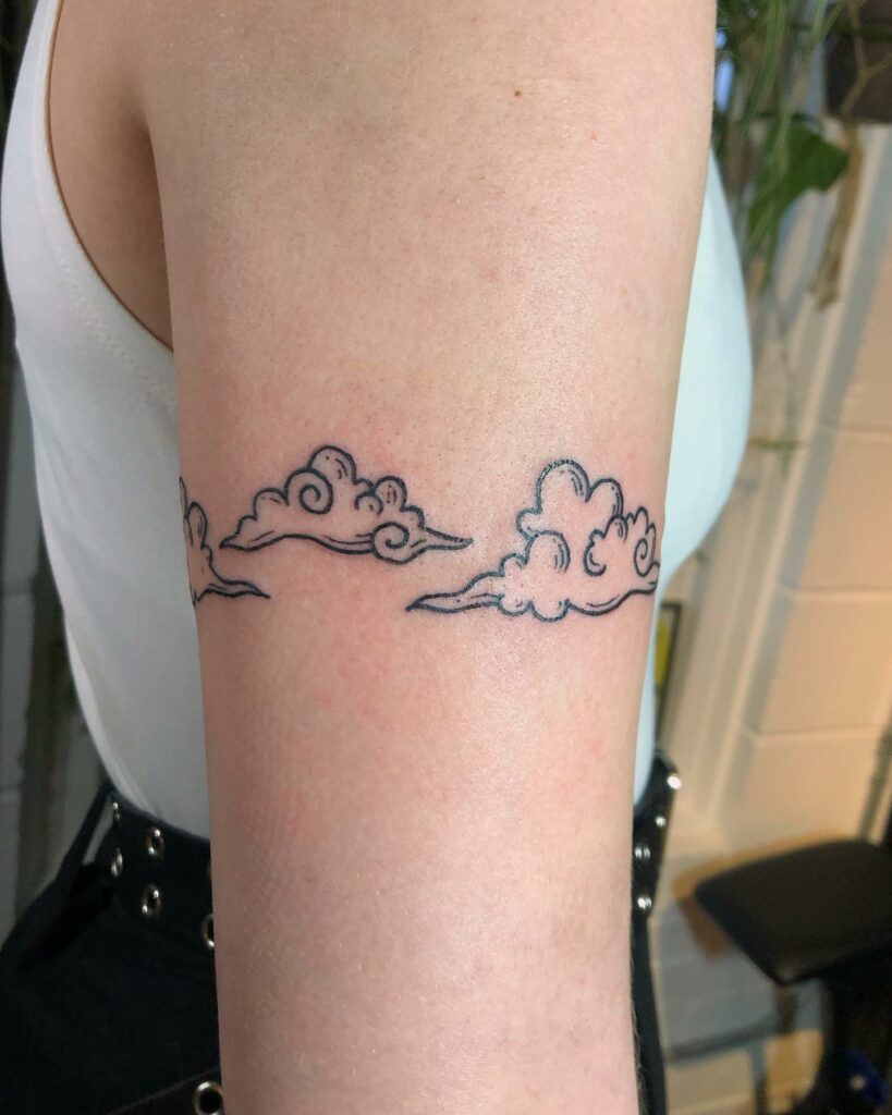 21+ Clouds Tattoo Ideas That Will Blow Your Mind! 10 Clouds Tattoo