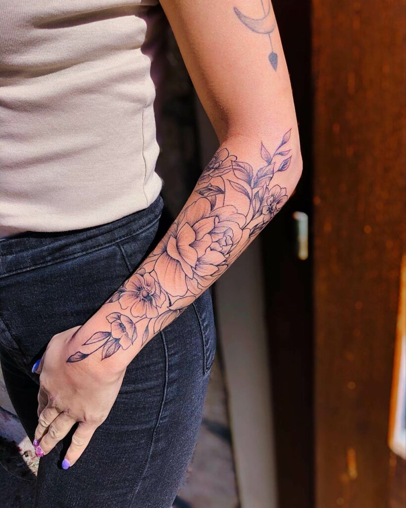 10+ Arm Flower Tattoo Ideas You’ll Have To See To Believe! 15 Cute Small And Big Arm Flower Tattoo