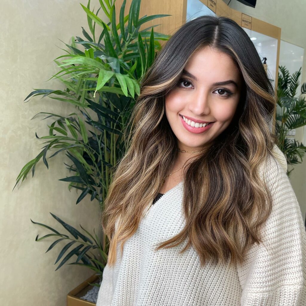 44 Trendy Blonde Highlights On Brown Hair Ideas to Try in 2024 20 Frame Your Face with Golden Touches