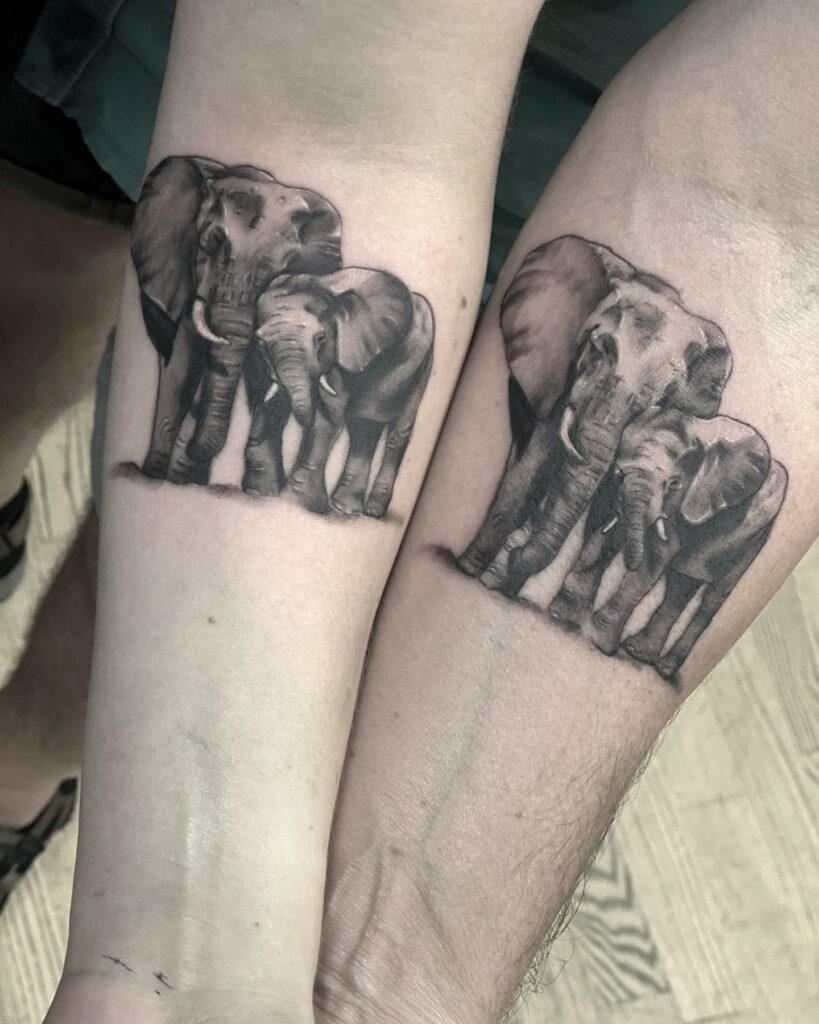 FATHER AND DAUGHTER TATTOOS TO CELEBRATE YOUR BOND IN 2024 13 Animal Father and Daughter Tattoos