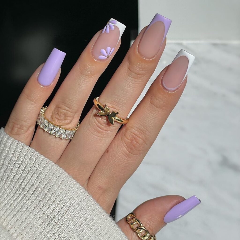 Discover 35 Lovely Lilac Nail Designs to Try in 2024 42 Lilac & Matte