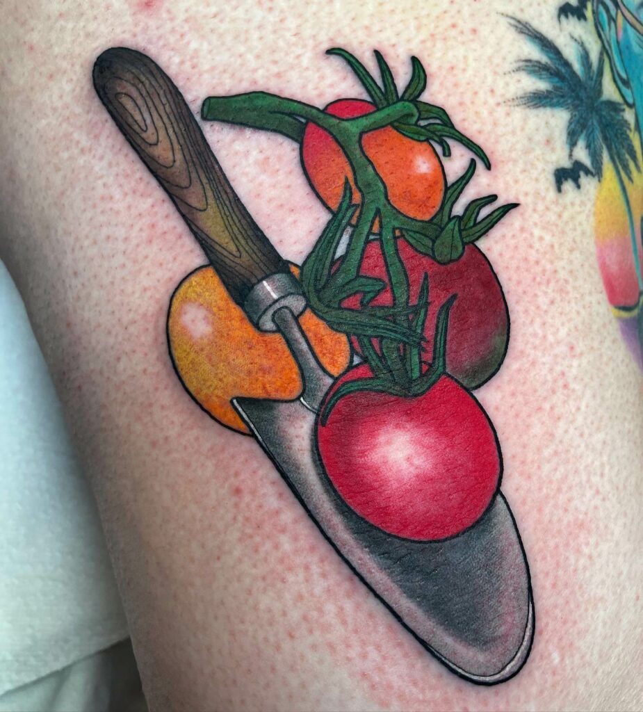 10+ Gardening Tattoo Ideas That Will Blow Your Mind! 19 Gardening Tool Tattoo