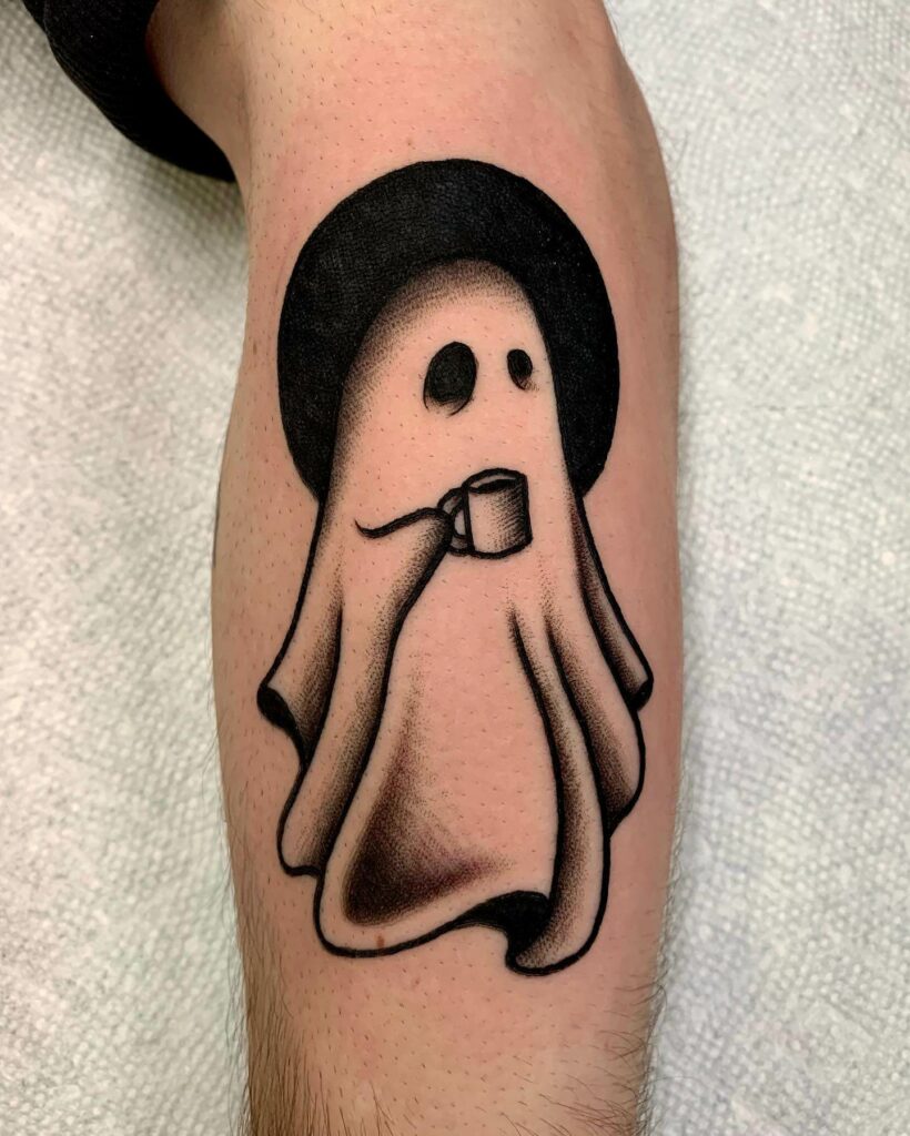 11 Ghost Tattoo Ideas for 2024 16 Cool Ghost Tattoo Ideas