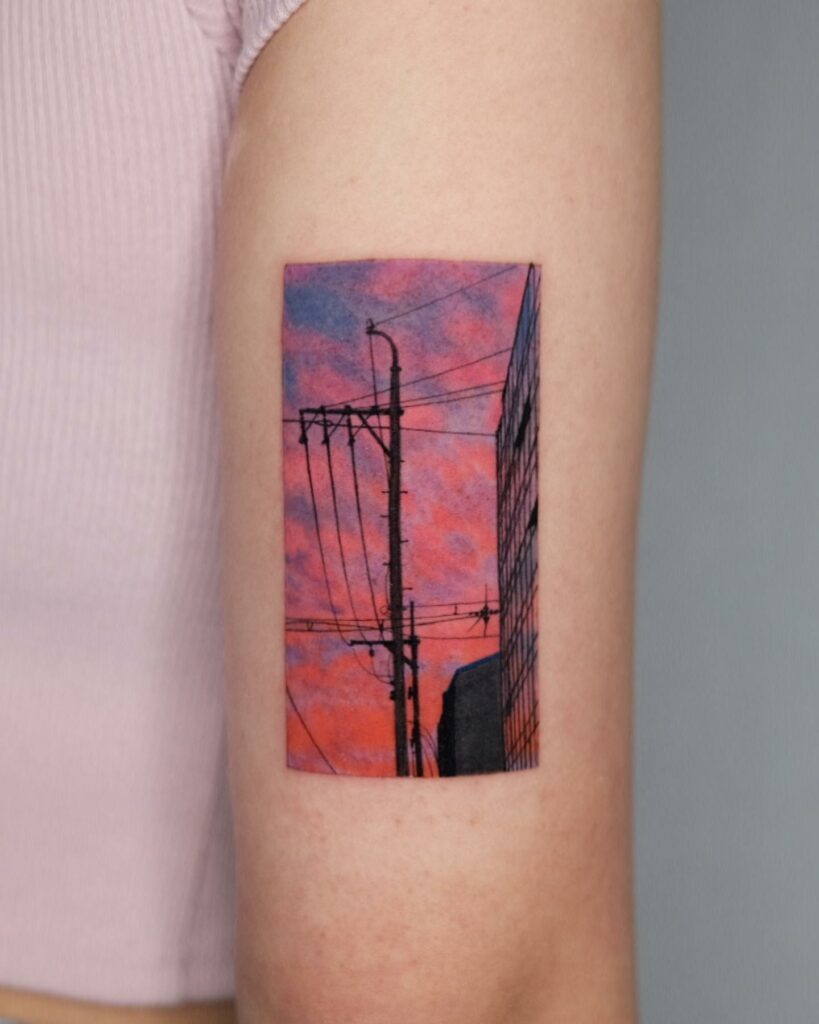 21+ Clouds Tattoo Ideas That Will Blow Your Mind! 26 Cinematic Cloud Tattoo Designs