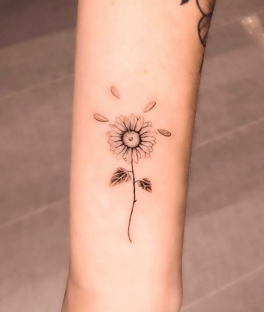 FLORAL TATTOO MEANINGS & 10 AMAZING DESIGNS TO INSPIRE YOU! 12 Bells of Ireland Flower Tattoo