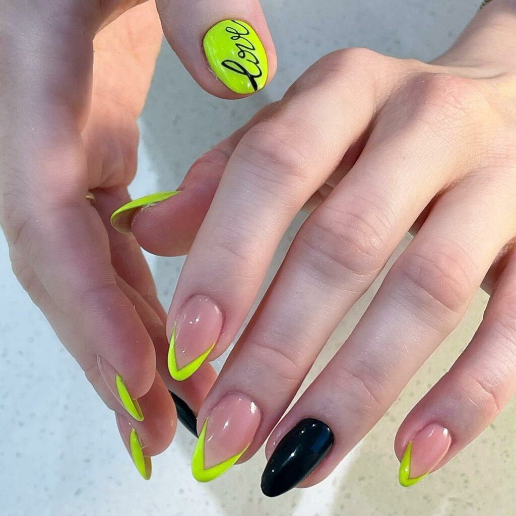 30 Latest Almond French Tip Nail Designs To Try In 2024! 32 V French Tips