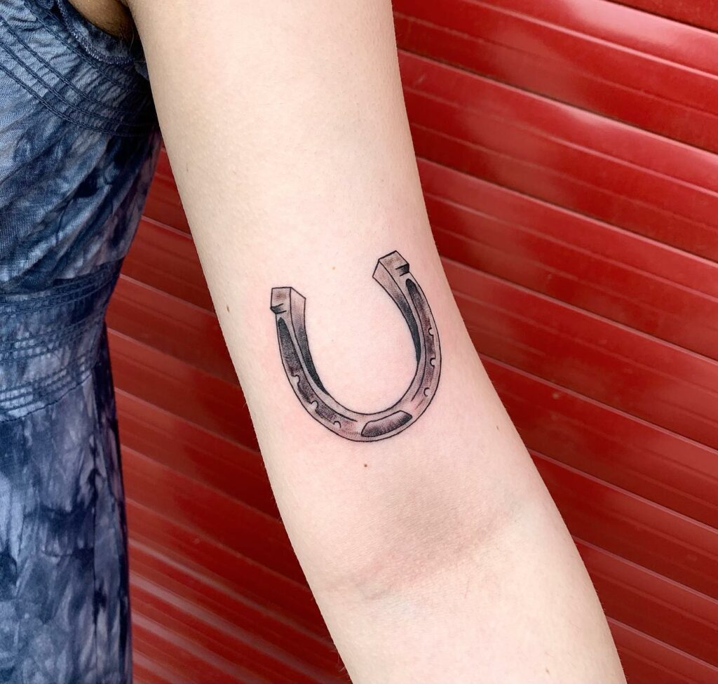 21+ Bad Luck Tattoos Ideas You Need To See! 10 Upside Down Horseshoe Tattoos