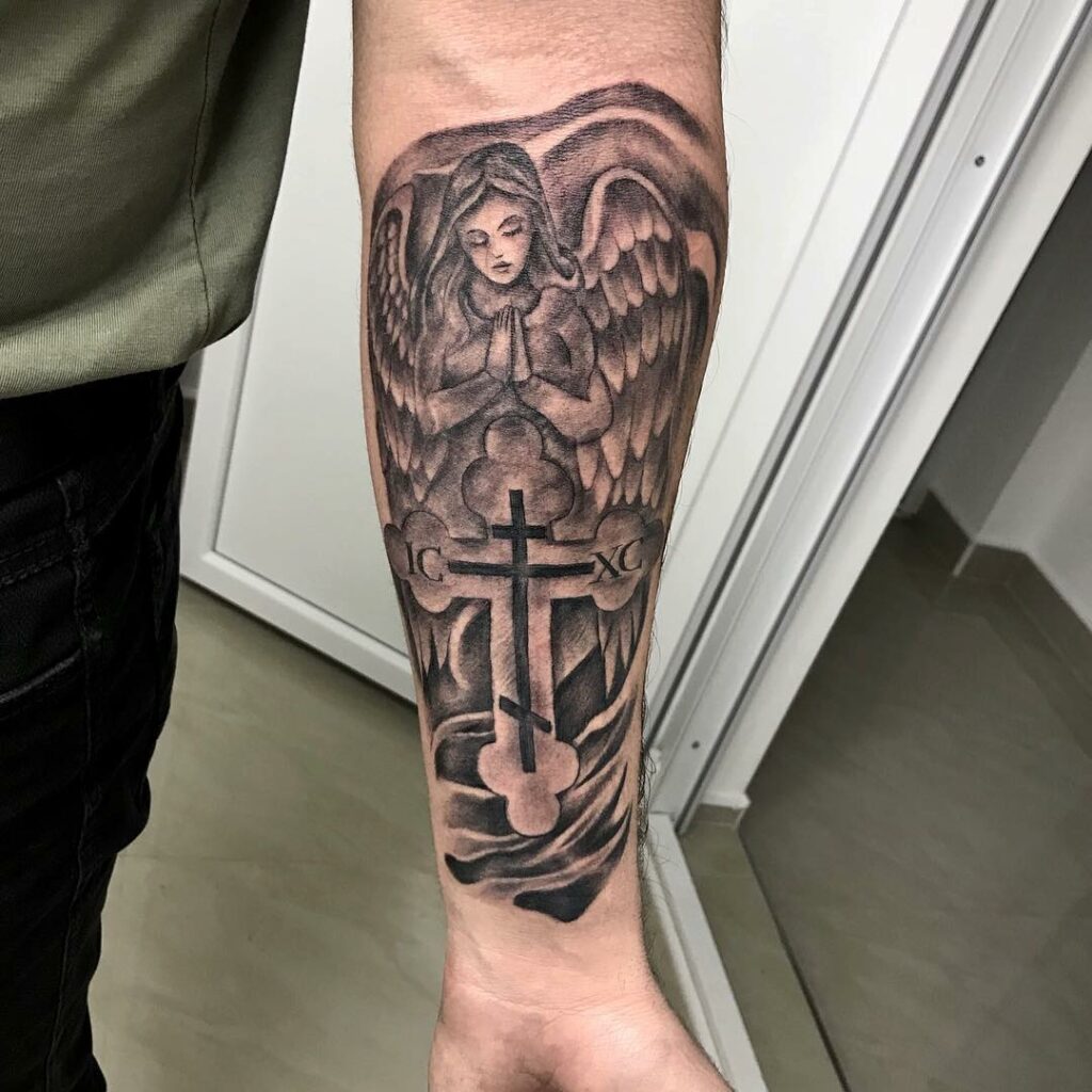 TOP 10 ANGEL TATTOO IDEAS + MEANINGS IN 2024 10 Angel Tattoo