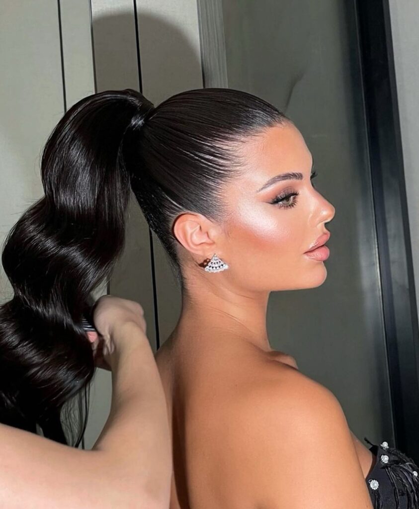 35 Ponytail Hairstyles Ideas for Effortless Elegance in 2024 11 Beat The Heat With A High Ponytail